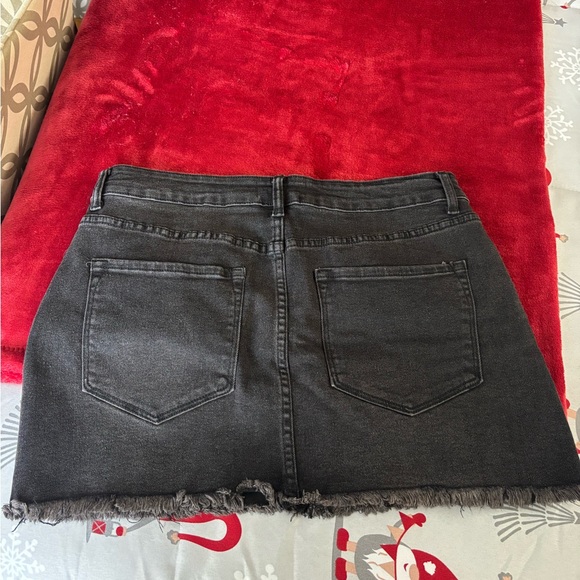Denim Mini Skirt - Picture 2 of 4